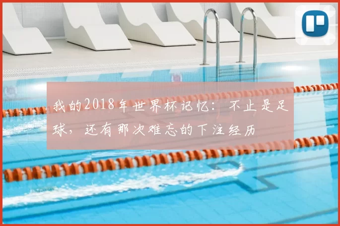 我的2018年世界杯记忆:不止是足球,还有那次难忘的下注经历